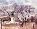 ポンヌフ広場の高くなったテラス アンリ 4 世 午後の雨 1902 カミーユ ピサロ 風景